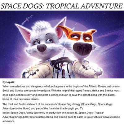 SPACE DOGS: TROPICAL ADVENTURE (2021) Review